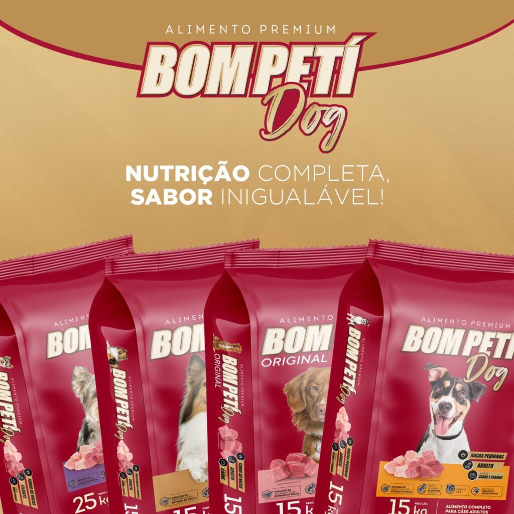 Ração bom petí dog